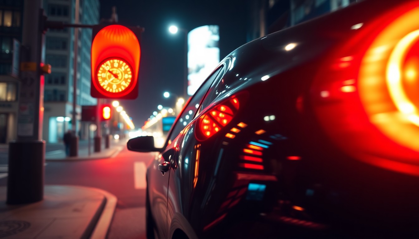 Les statistiques sur les conducteurs qui grillent les feux rouges