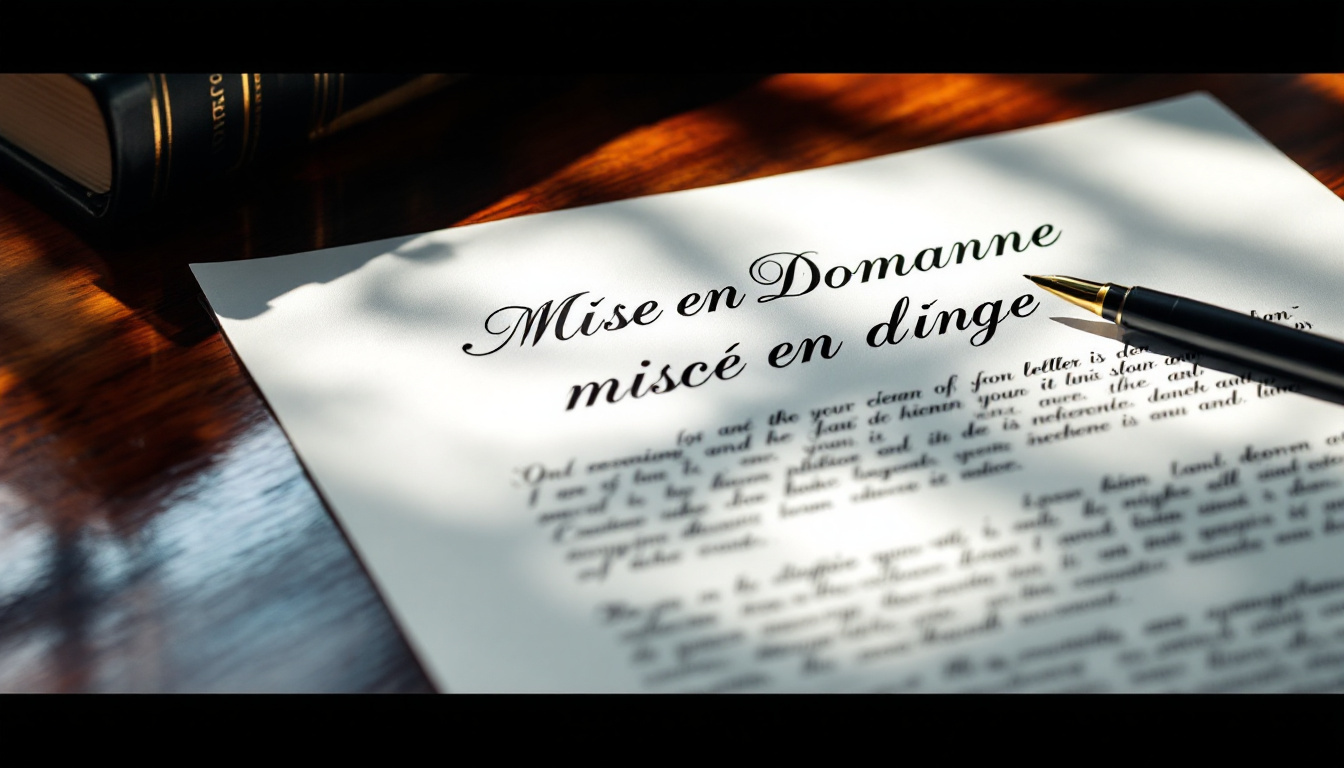 Les effets juridiques d'une mise en demeure sur un contrat